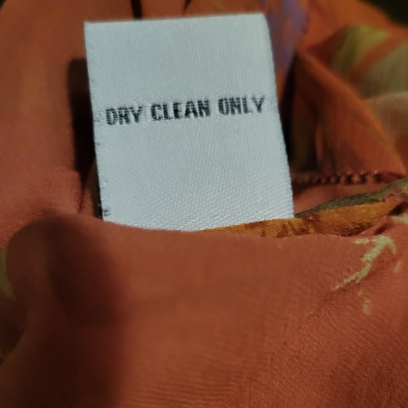 CABI Sheer Silk Floral Blouse, S - Picture 9 of 9